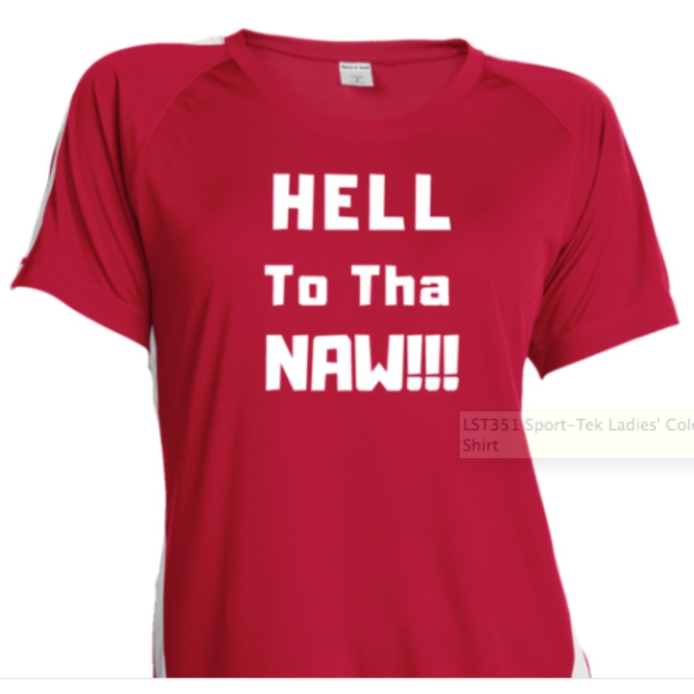 Hell To the Naw Womens Jersey